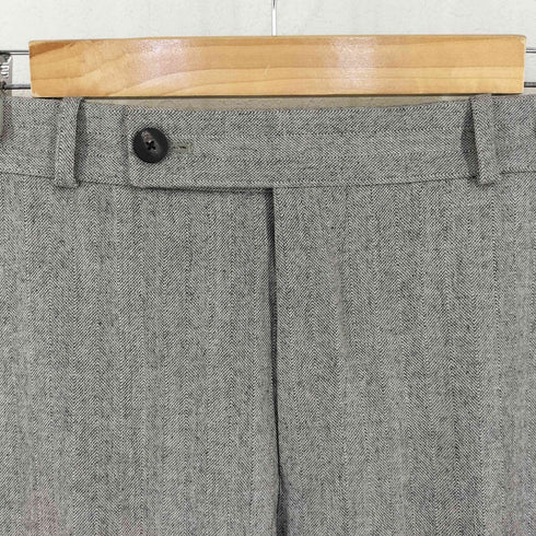 ユナイテッドアローズ UNITED ARROWS サキソニー ヘリンボーンストライプ モダンストレート パンツ メンズ JPN:L