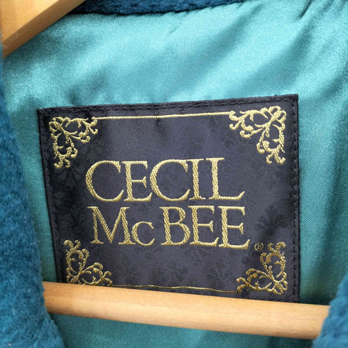 セシルマクビー CECIL McBEE メルトンニット ピーコート y2k レディース m