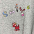 アルベロベロ OLLEBOREBLA オレボレブラ ブタさん 刺繍 アップリケ フロントポケット ボートネック カットソー レディース