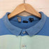 ポロバイラルフローレン Polo by RALPH LAUREN USA製 ポニー刺繍マルチカラーボーダーポロシャツ メンズ import:L