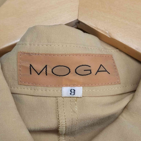 モガ MOGA レーヨン ポリ リネン シャツワンピース レディース JPN:9号