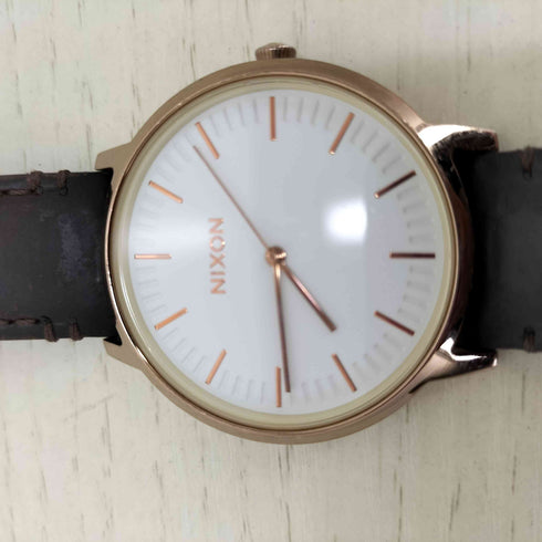 ニクソン NIXON BRING IT Porter Leather 腕時計 レディース