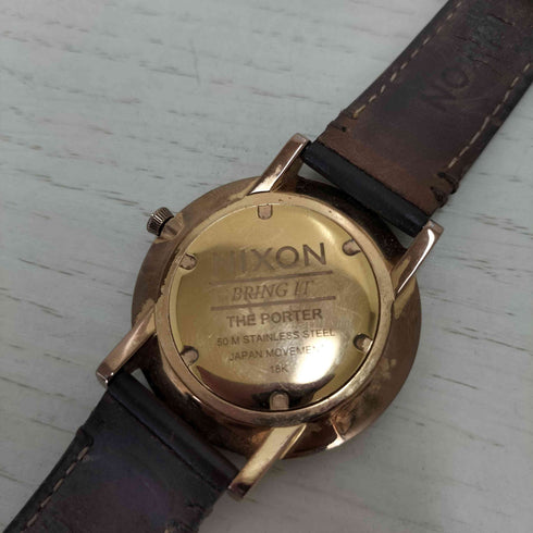 ニクソン NIXON BRING IT Porter Leather 腕時計 レディース