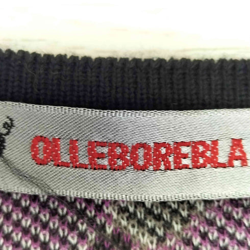 アルベロベロ OLLEBOREBLA オレボレブラ ブタさん 料理柄 クッキング フェイクレザー装飾 背面総柄 ロングベスト レディース