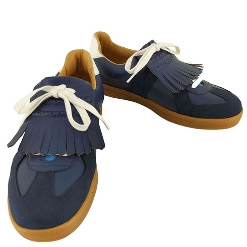 TOMO&CO G GOLF タッセル レザー スニーカー メンズ JPN:27