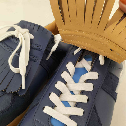 TOMO&CO G GOLF タッセル レザー スニーカー メンズ JPN:27