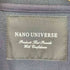 ナノユニバース NANO universe ベルベットブルゾン メンズ JPN:S