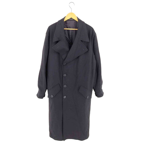 ヨウジヤマモトプールオム Yohji Yamamoto POUR HOMME ARMY GABARDINE HEM CUFFS COAT ウール コート メンズ