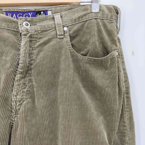リーバイス Levis silverTab BAGGY シルバータブ バギー90s USA製 ワイド コーデュロイパンツ メンズ W34L30