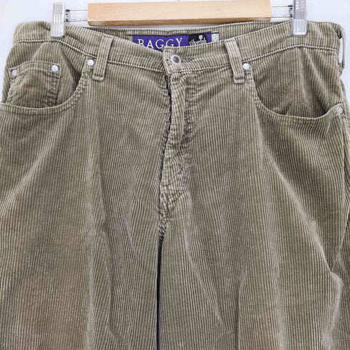 リーバイス Levis silverTab BAGGY シルバータブ バギー90s USA製 ワイド コーデュロイパンツ メンズ W34L30