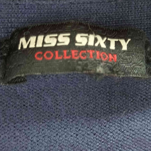 ミスシックスティ MISS SIXTY レーヨン混紡 フロントオープンニット レディース