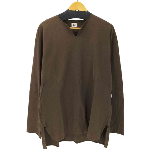 ブラームスルーツストックス blurhms ROOTSTOCK 24AW Rough&Smooth Thermal Over Neck L/S ラフ スムーズ サーマル オーバー ネック Tシャツ メンズ JPN:3