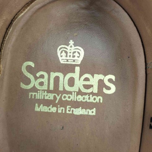 サンダース Sanders 2246B MILITARY O FFICER SHOE プレーントゥ ドレスシューズ メンズ UK:8