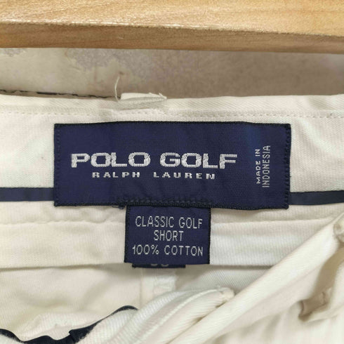 ポロゴルフラルフローレン POLO GOLF RALPH LAUREN CLASSIC GOLF SHORT バックワッペン 2タック ショーツ メンズ 33