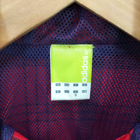 アディダスオリジナルス adidas Originals 裾ドローコード チェック ナイロンジャケット レディース JPN:S