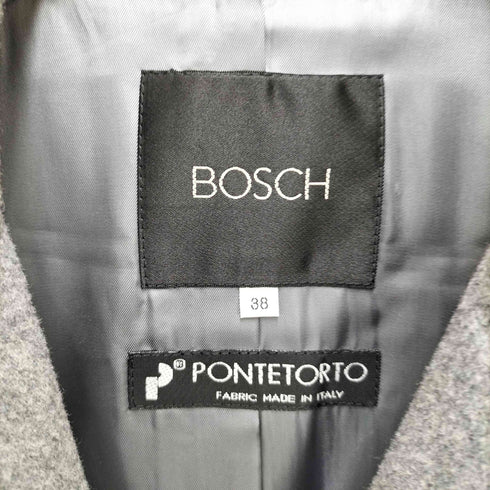 ボッシュ BOSCH 比翼 ウールチェスターコート レディース JPN:38