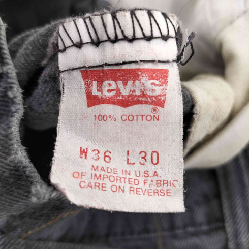 リーバイス Levis 93年 1月製造 550 USA製 ボタン裏532 ジッパーフライデニムパンツ メンズ 36/30