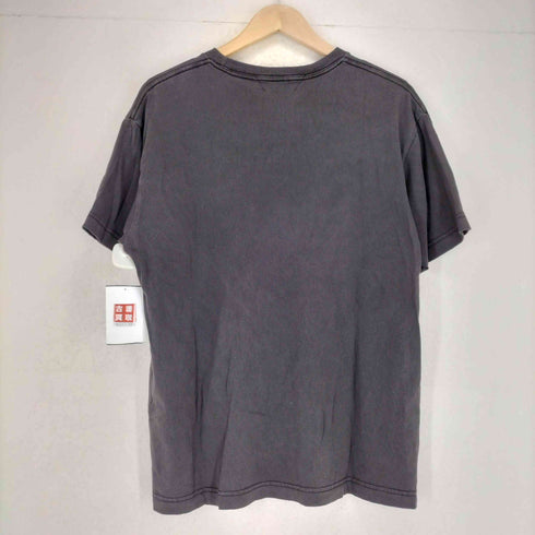 PLAYFORD フロントプリントクルーネックTシャツ メンズ M