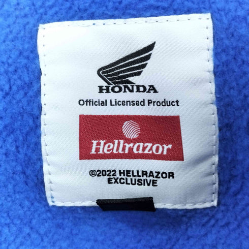 ヘルレイザー HELLRAZOR ロゴ刺繍 バックプリント プルオーバーパーカー メンズ import:L