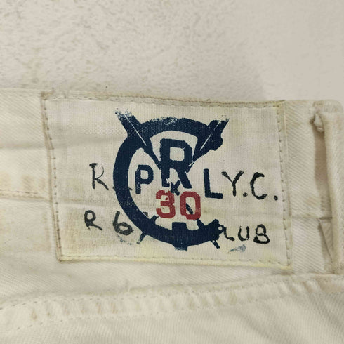 ラルフローレン RALPH LAUREN ナンバリング刺繍ダックパンツ メンズ 32×32