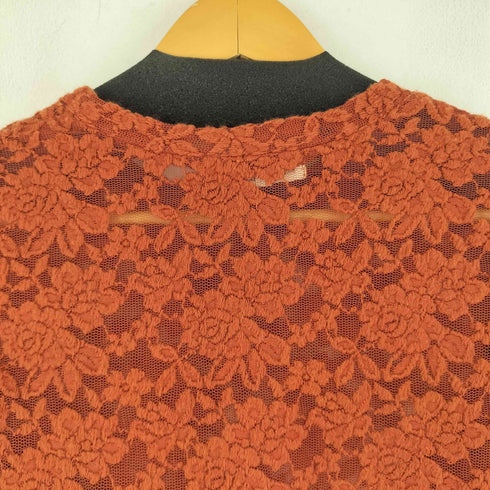 YOICHI NAGASAWA 花柄刺繍 シアーブラウス レディース