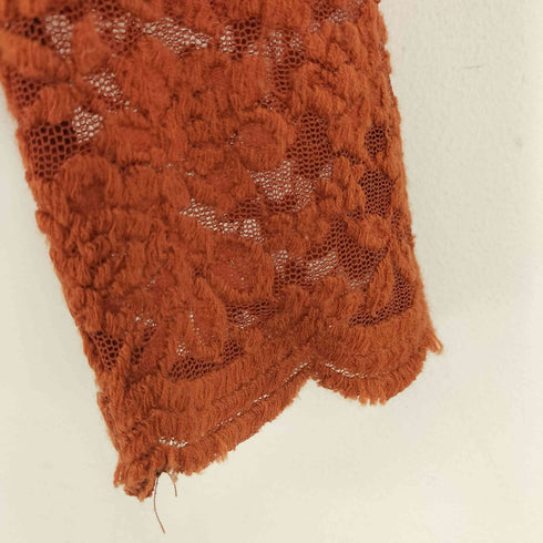 YOICHI NAGASAWA 花柄刺繍 シアーブラウス レディース