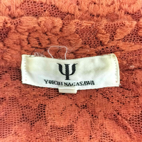 YOICHI NAGASAWA 花柄刺繍 シアーブラウス レディース