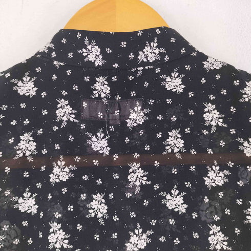 YOICHI NAGASAWA 花柄刺繍 S/S チャイナシャツ レディース