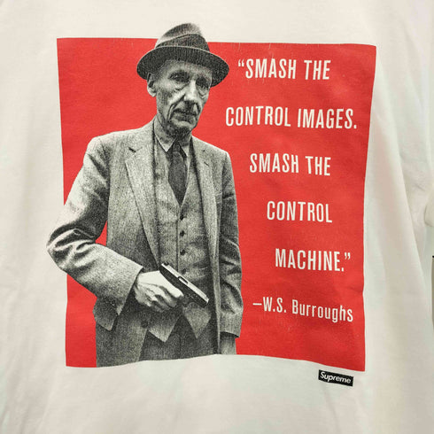 シュプリーム Supreme Burroughs S/S Tee ウィリアム S バロウズ フォトプリント クルーネック 半袖Tシャツ カットソー メンズ S