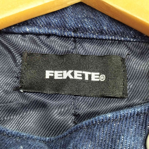 フェケテ FEKETE DENIM BIKER JACKET デニムバイカージャケット レディース JPN:S