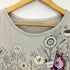アルベロベロ OLLEBOREBLA オレボレブラ ブタさん 刺繍 蝶々 花柄 半袖 Tシャツ レディース
