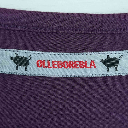 アルベロベロ OLLEBOREBLA オレボレブラ ブタさん ケーキ ろうそく 30th ANNIVERSARY 30周年 刺繍 フレア チュニック レディース