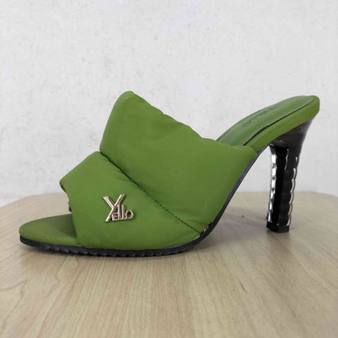 イエロー YELLO NOIR MULES レディース JPN:M