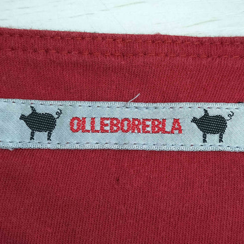 アルベロベロ OLLEBOREBLA オレボレブラ ブタさん ワニ 裾袖ジップ ハーフジップ フフイユ ぱっくん ビジュー装飾 5分丈 チュニック レディース