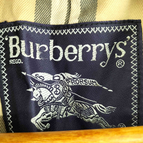 バーバリーズ BURBERRYS 裏地ノバチェック 玉虫 ステンカラーコート メンズ