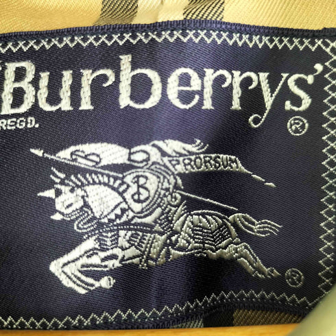 バーバリーズ BURBERRYS 裏地ノバチェック 玉虫 ステンカラーコート メンズ