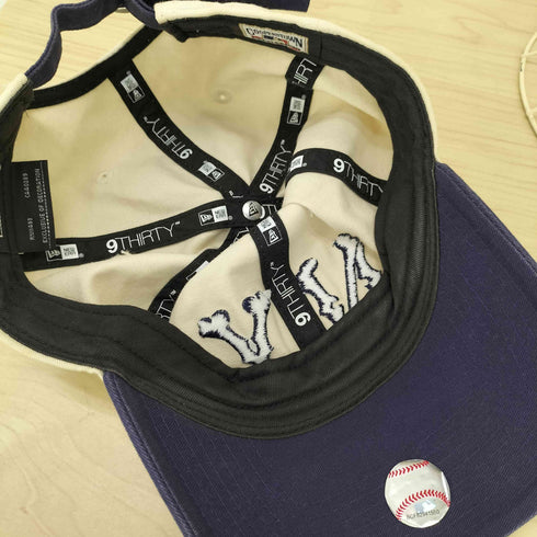 ニューエラ NEW ERA 9THIRTY ADJUSTABLE クロスストラップ ウォッシュドコットン キャップ メンズ