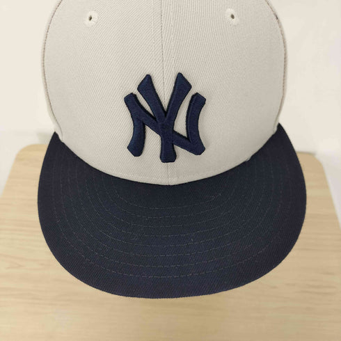 ニューエラ NEW ERA 59FIFTY ベースボール チーム ロゴ 刺繍 バイカラー 6パネル キャップ メンズ 7 3/8