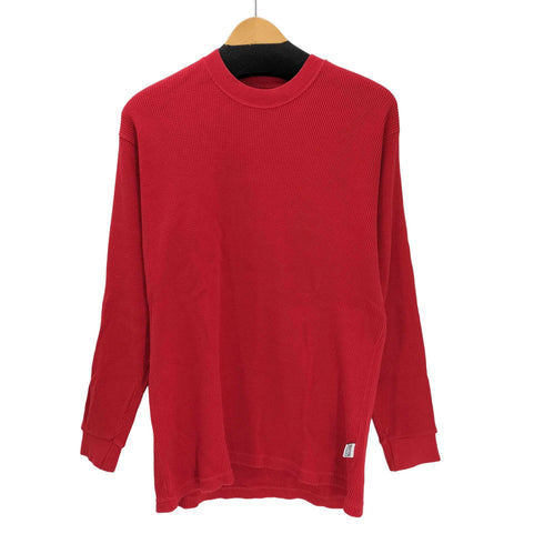 プロクラブ PRO CLUB メキシコ製 ワッフル クルーネック サーマル L/S Tシャツ メンズ import:S