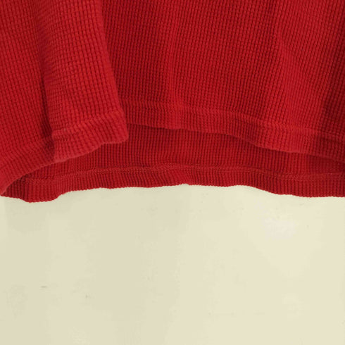プロクラブ PRO CLUB メキシコ製 ワッフル クルーネック サーマル L/S Tシャツ メンズ import:S