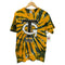 ギルダン GILDAN ultra cotton カレッジロゴ タイダイ染め S/S クルーネック Tシャツ バイカラー メンズ import:M