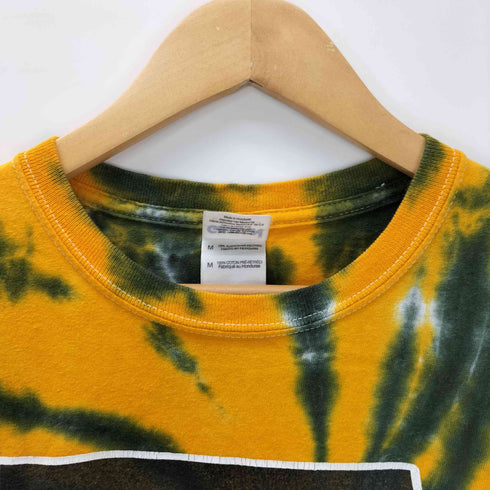 ギルダン GILDAN ultra cotton カレッジロゴ タイダイ染め S/S クルーネック Tシャツ バイカラー メンズ import:M