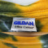 ギルダン GILDAN ultra cotton カレッジロゴ タイダイ染め S/S クルーネック Tシャツ バイカラー メンズ import:M