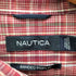 ノーティカ NAUTICA ワンポイントロゴ刺繍 チェック L/S B.D. シャツ メンズ import:L
