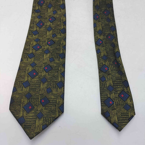 キャスパージョン CASPER JOHN Silk necktie シルク 総柄 ネクタイ メンズ