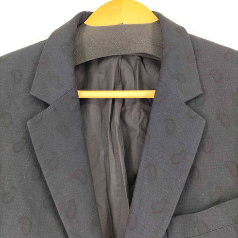 ジルサンダー JIL SANDER 15AW ペイズリー柄2Bテーラードジャケット メンズ JPN:46