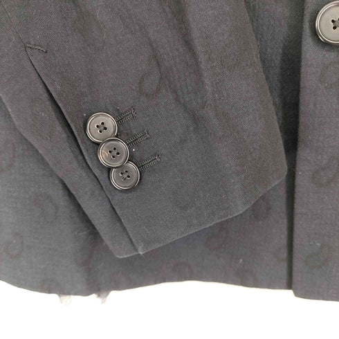 ジルサンダー JIL SANDER 15AW ペイズリー柄2Bテーラードジャケット メンズ JPN:46