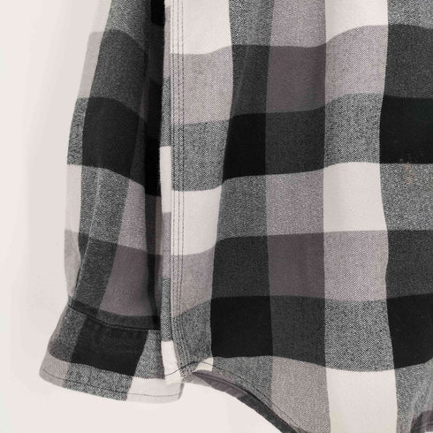 カーハート Carhartt ブロックチェック ヘビーネルシャツ メンズ import:S