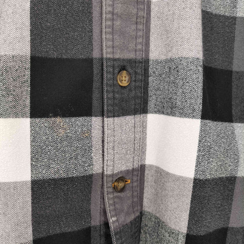 カーハート Carhartt ブロックチェック ヘビーネルシャツ メンズ import:S