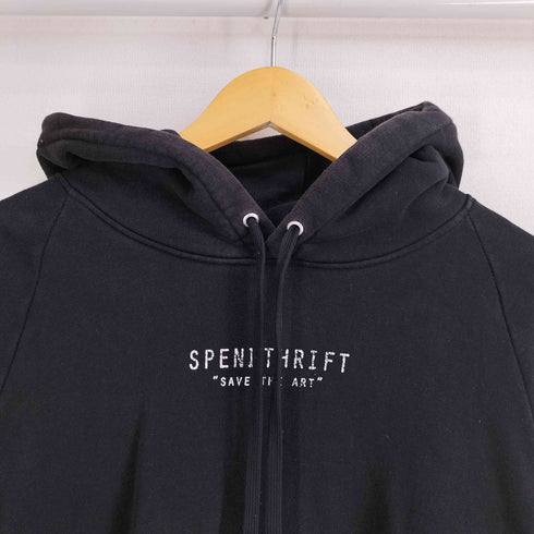 SPENDTHRIFT SAVE THE ART イタリア製 プリント プルオーバー パーカー メンズ